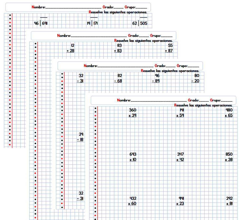 Operaciones Aritmeticas
