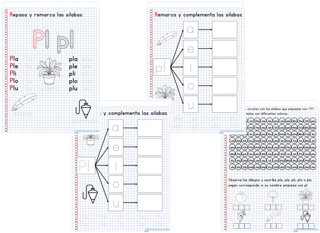 Silabario De Las Letras PL