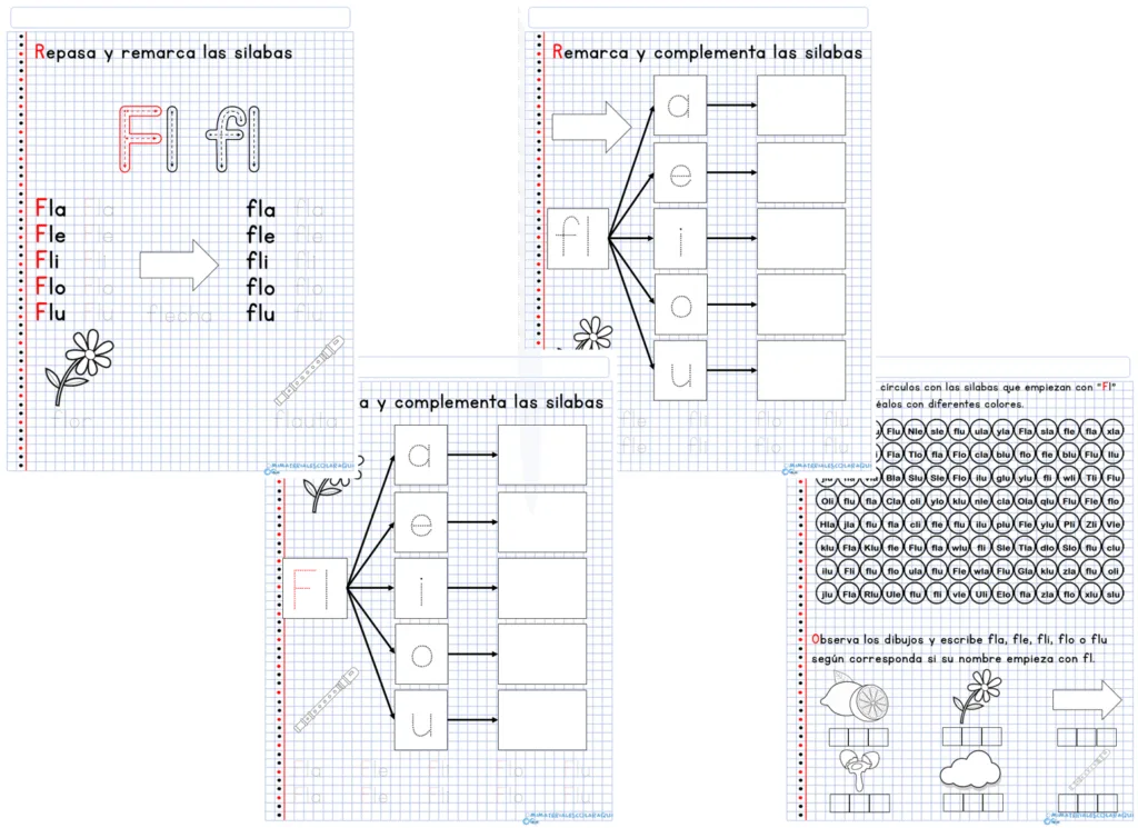 Silabario De Las Letras FL