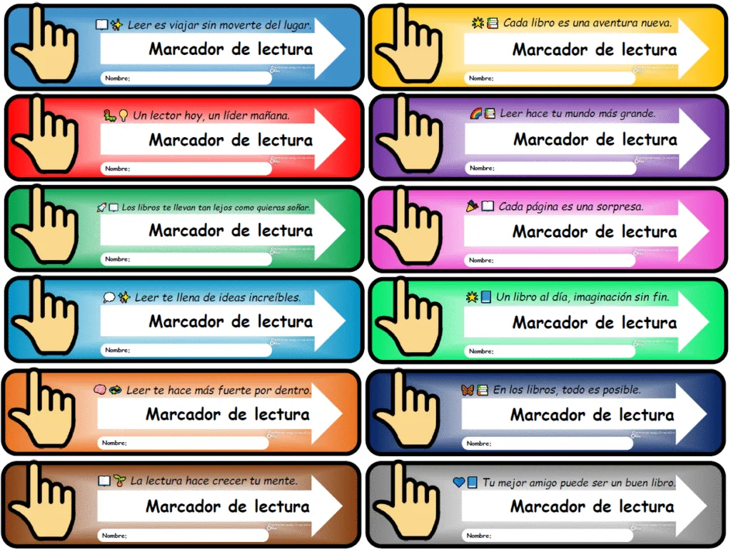 Marcadores De Lectura
