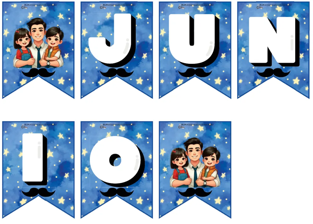 Banderín del Mes de Junio